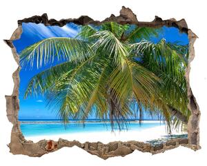 Nálepka fototapeta 3D výhled Tropické pláže