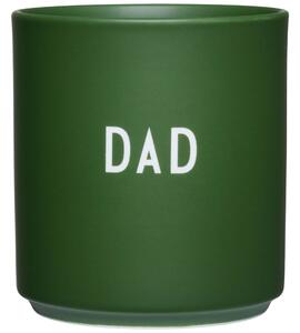Porcelánový hrnček Dad Green 300 ml