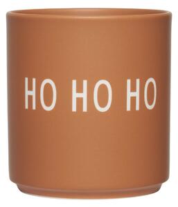 Porcelánový hrnček Brown HO HO HO 300 ml