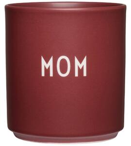 Porcelánový hrnček Mom Burgundy 300 ml