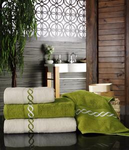 Matějovský ROYAL OLIVE - , bambusové uteráky, osušky krémová Bavlna/Bambus 50x100 cm