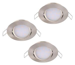 Eglo 32806 - SADA 3x LED Podhľadové svietidlo MUNIZ 1xLED/6W/230V