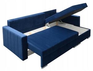 Rozkladacia sedačka LIDU - modrá