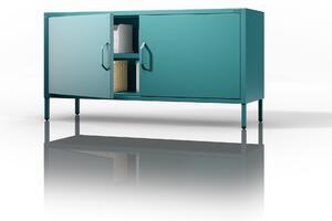 TV stolík na nožičkách ROSA, 1150 x 595 x 400 mm, Modern: morská farba
