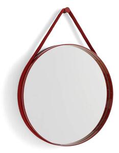 HAY Zrkadlo Strap Mirror 50cm, red