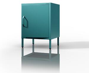 Nočný stolík MIA, 424 x 595 x 400 mm, Modern: morská farba