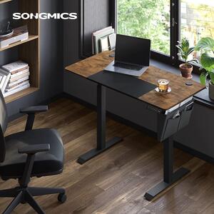 SONGMICS Drevený písací stôl výškovo nastaviteľný Industry - 120x72-120x60 cm