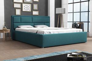 Manželská posteľ s roštom 160x200 IVENDORF 2 - modrá