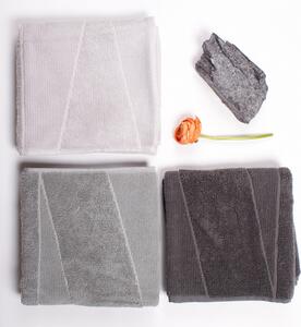 Matějovský REY uteráky, osušky - šedé sivá Bavlna 50x100 cm