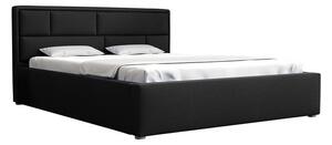Jednolôžková posteľ s roštom 120x200 IVENDORF 2 - čierna