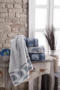 Matějovský TANA MOOD bavlnené uteráky, osušky - sivé sivá Egyptská bavlna 50x100 cm