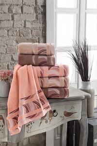 Matějovský TANA BROWNIE - marhuľové bavlnené uteráky, osušky marhuľová Egyptská bavlna 30x50 cm