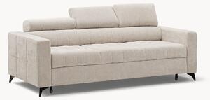 Sofa Nardo s funkciou spania - svetlý béžový šenil Vibe 06