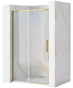 Sprchové dvere REA Rapid Slide 120 Gold Brush