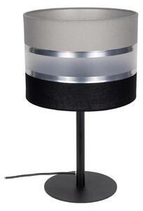 Stolná lampa CORAL 1xE27/60W/230V čierna/šedá