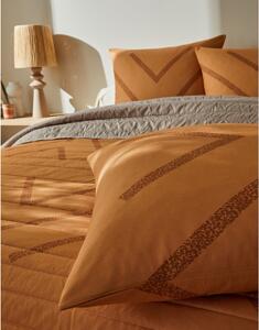 Prešívaná prikývka na posteľ s etno vzorom