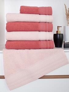 Matějovský MITA - uteráky, osušky - svetloružová svetlo ružová Egyptská bavlna 50x100 cm