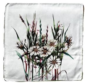 Sendia Textil Dekoračná obliečka na vankúš Lúčne kvety 40x40cm
