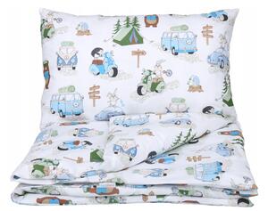 BabiM Detské obliečky 120x90 Camping