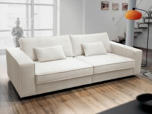 VEĽKÁ POHOVKA, plast, textil, kompozitné drevo, krémová Livetastic - Sedačky, Online Only
