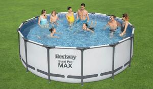 Bestway Nadzemný bazén Steel Pro MAX, pr. 425 cm, v. 122 cm