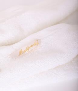 Matějovský LUNA bambusové uteráky, osušky - biela Bavlna/Bambus 30x50 cm