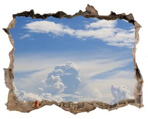 Samolepící díra na stěnu Mraky na oblohe nd-k-115551342