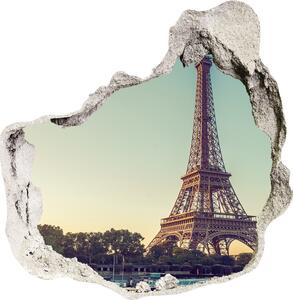 Diera 3D foto tapeta nálepka Eiffelova veža v paríži