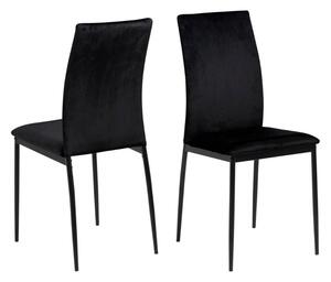 Demina jedálneská stolička čierna