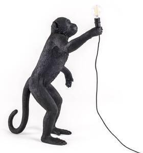 LED svietidlo Monkey Lamp stojacia čierna