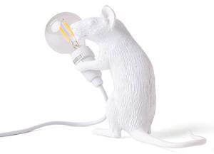 Stolová LED lampa Mouse Lamp USB stojacia biela