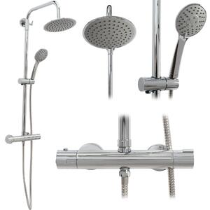 Sprchový set cu termostat CALANI DAYTON CHROME