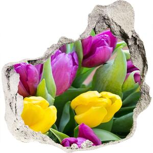 Diera 3D fototapety Farebné tulipány nd-p-106061917