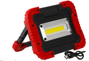 BERGE Nabíjací LED reflektor - 10W - 750lm