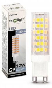 LED žiarovka - G9 - 12W - studená biela