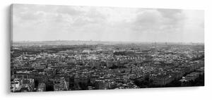 Obraz - Strechy domov v Paríži (120x50 cm)