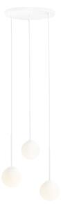 Aldex BOSSO 3 RING | Minimalistické závesné svietidlo Farba: Biela