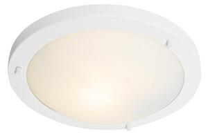 Moderné stropné svietidlo biele 31 cm IP44 - Yuma