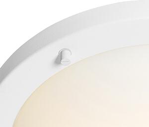 Moderné stropné svietidlo biele 31 cm IP44 - Yuma