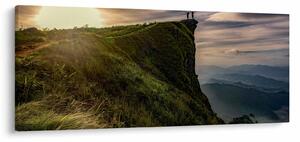 Obraz žien na útese (120x50 cm)