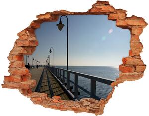 Fotoobraz diera na stenu Pier v gdyni nd-c-122983405