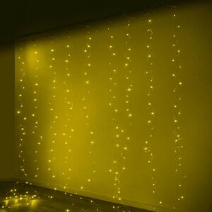 IKO Vianočné svetielka 300 LED, 3x3m – teplá biela