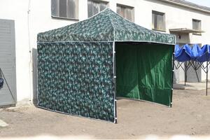 JAKS Nožnicový stan profi 2 x 3 m maskáčový