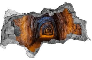 Fototapeta diera na stenu 3D Podzemné tunel nd-b-85458892