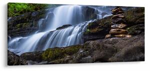 Obraz vodopádu (120x50 cm)