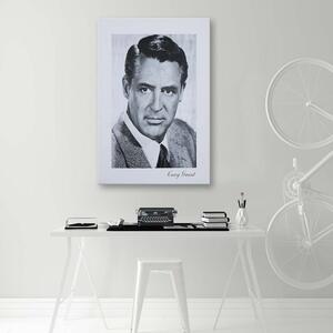 Obraz na plátne Cary Grant - portrét Rozmery: 40 x 60 cm