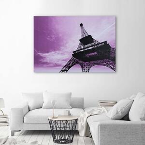 Obraz na plátne Eiffelova veža - mesto Paríž Rozmery: 60 x 40 cm