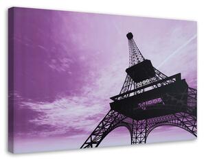 Obraz na plátne Eiffelova veža - mesto Paríž Rozmery: 60 x 40 cm