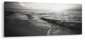 Obraz - Na brehu mora (120x50 cm)