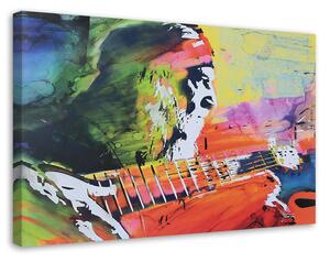 Obraz na plátne Kurt Cobain - abstraktné Rozmery: 60 x 40 cm